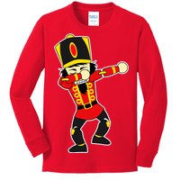 Dabbing Nutcracker Kids Long Sleeve Shirt