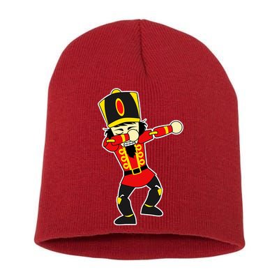 Dabbing Nutcracker Short Acrylic Beanie