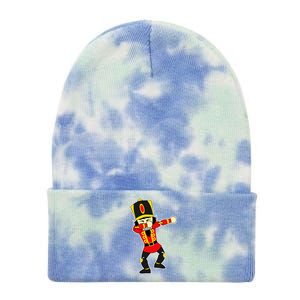 Dabbing Nutcracker Tie Dye 12in Knit Beanie