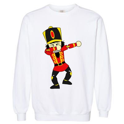 Dabbing Nutcracker Garment-Dyed Sweatshirt