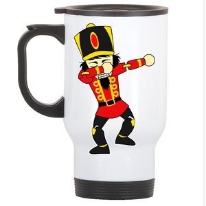 Dabbing Nutcracker Stainless Steel Travel Mug