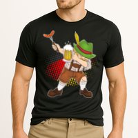 Dabbing Oktoberfest Guy Cooling Performance Crew T-Shirt