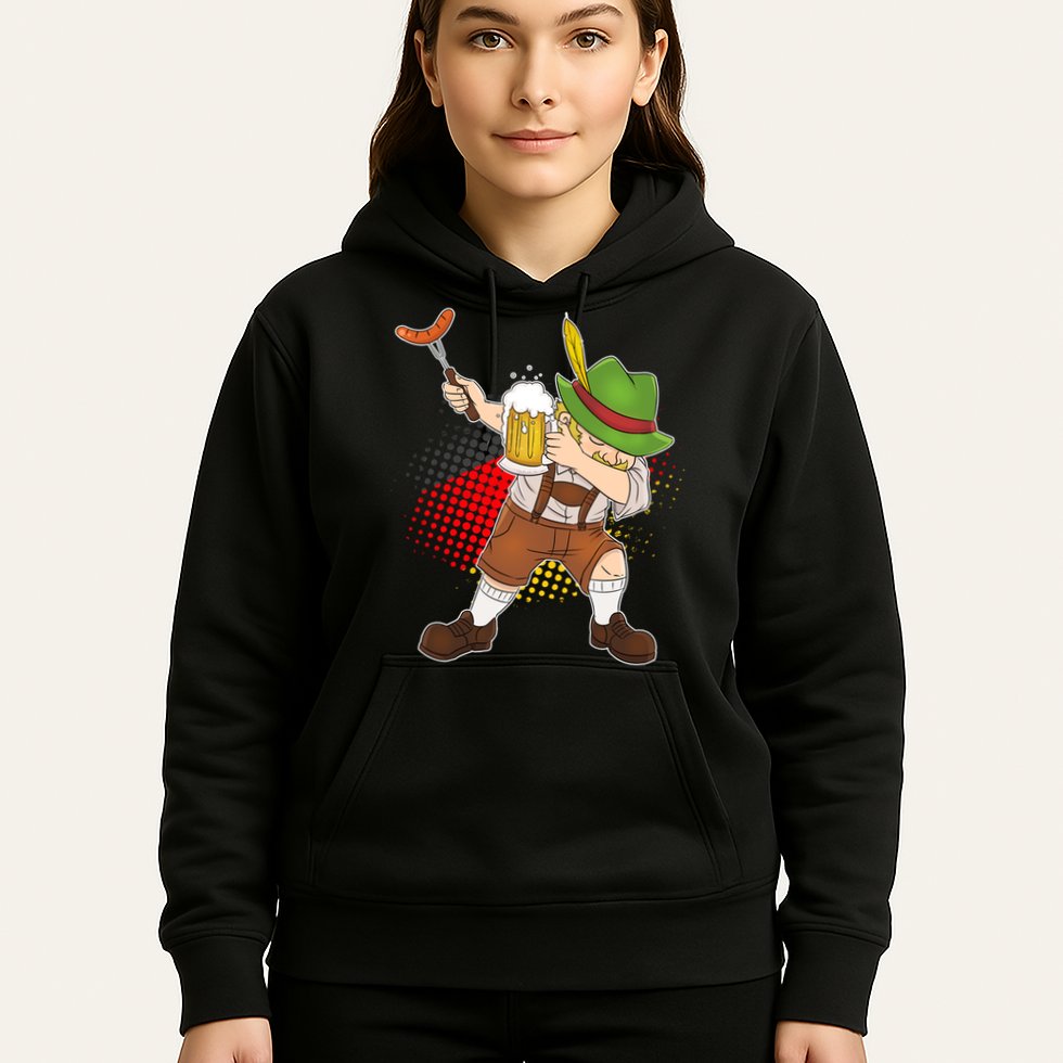 Dabbing Oktoberfest Guy Hoodie