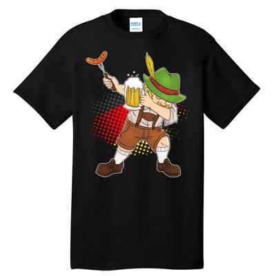 Dabbing Oktoberfest Guy Tall T-Shirt