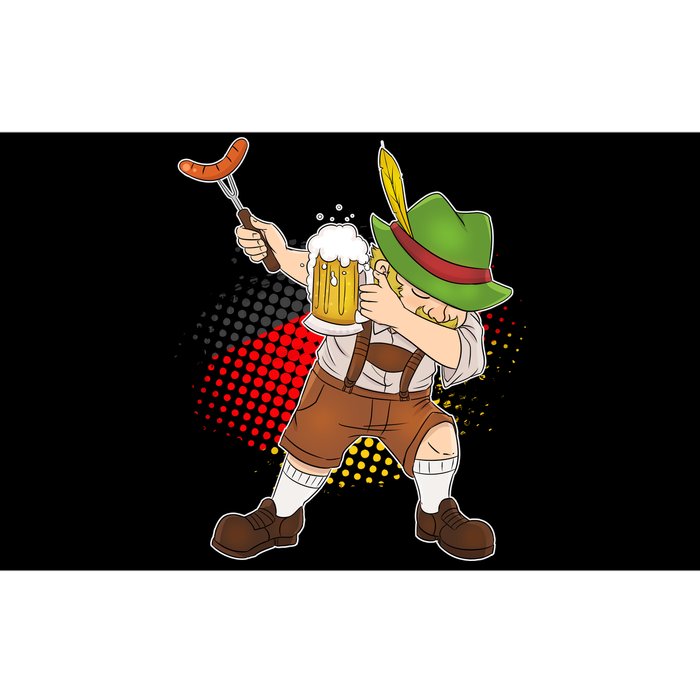 Dabbing Oktoberfest Guy Bumper Sticker