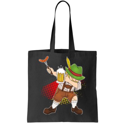 Dabbing Oktoberfest Guy Tote Bag