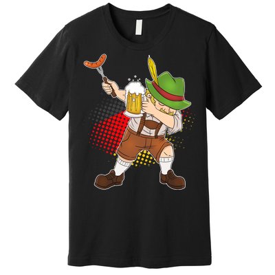 Dabbing Oktoberfest Guy Premium T-Shirt