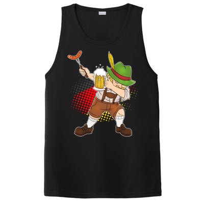 Dabbing Oktoberfest Guy PosiCharge Competitor Tank