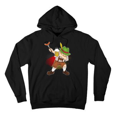 Dabbing Oktoberfest Guy Tall Hoodie