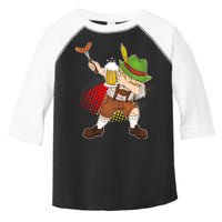 Dabbing Oktoberfest Guy Toddler Fine Jersey T-Shirt