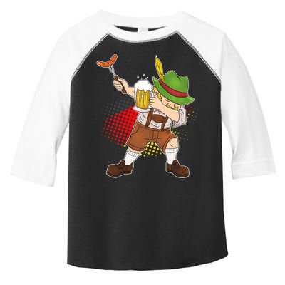 Dabbing Oktoberfest Guy Toddler Fine Jersey T-Shirt