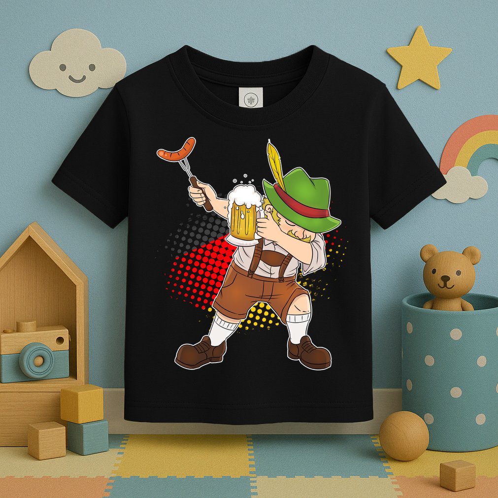 Dabbing Oktoberfest Guy Toddler T-Shirt