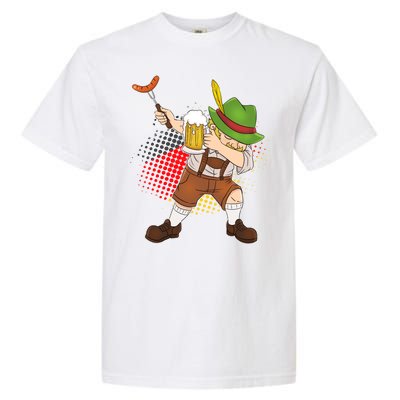 Dabbing Oktoberfest Guy Garment-Dyed Heavyweight T-Shirt