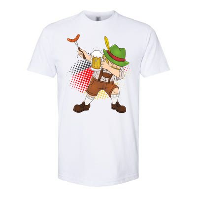 Dabbing Oktoberfest Guy Softstyle CVC T-Shirt