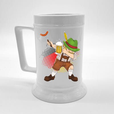 Dabbing Oktoberfest Guy Beer Stein