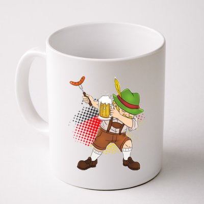 Dabbing Oktoberfest Guy Coffee Mug