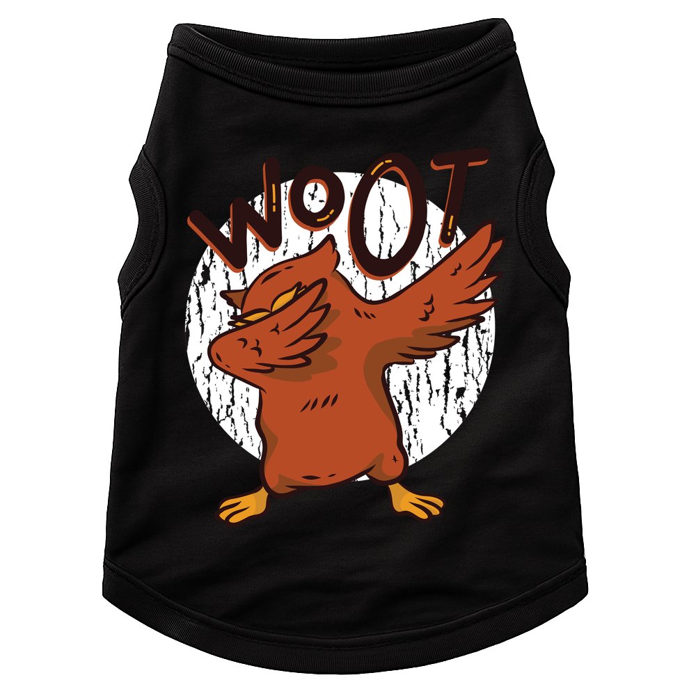 Dabbing Owl Woot Doggie Tank