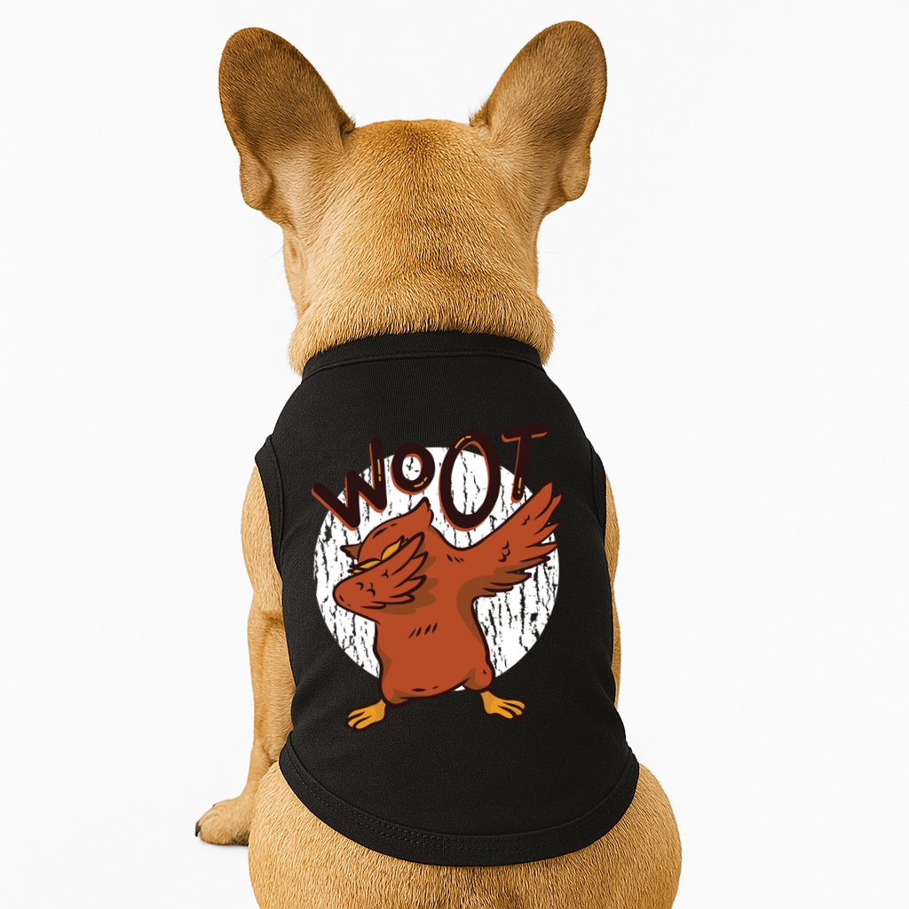 Dabbing Owl Woot Doggie Tank