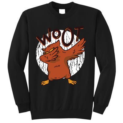 Dabbing Owl Woot Sweatshirt