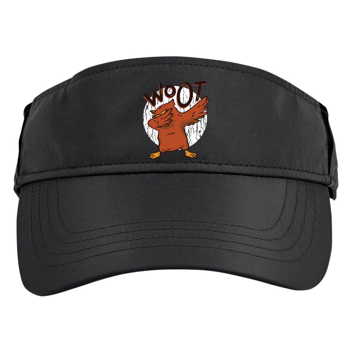 Dabbing Owl Woot Adult Drive Performance Visor