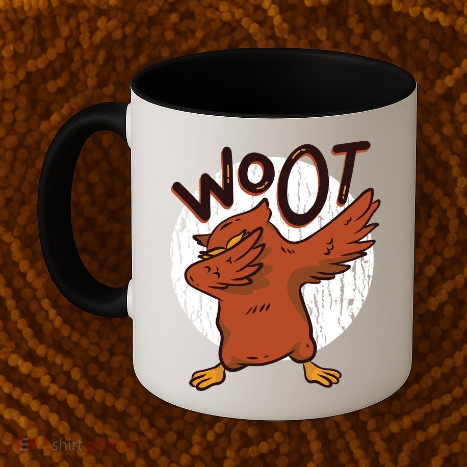 Dabbing Owl Woot Mug