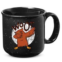 Dabbing Owl Woot 15oz Campfire Ceramic Mug