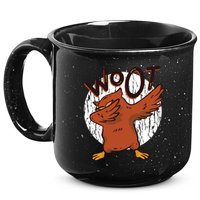 Dabbing Owl Woot 15oz Campfire Ceramic Mug