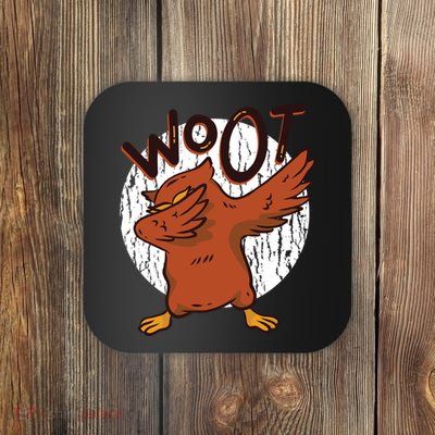 Dabbing Owl Woot Coaster