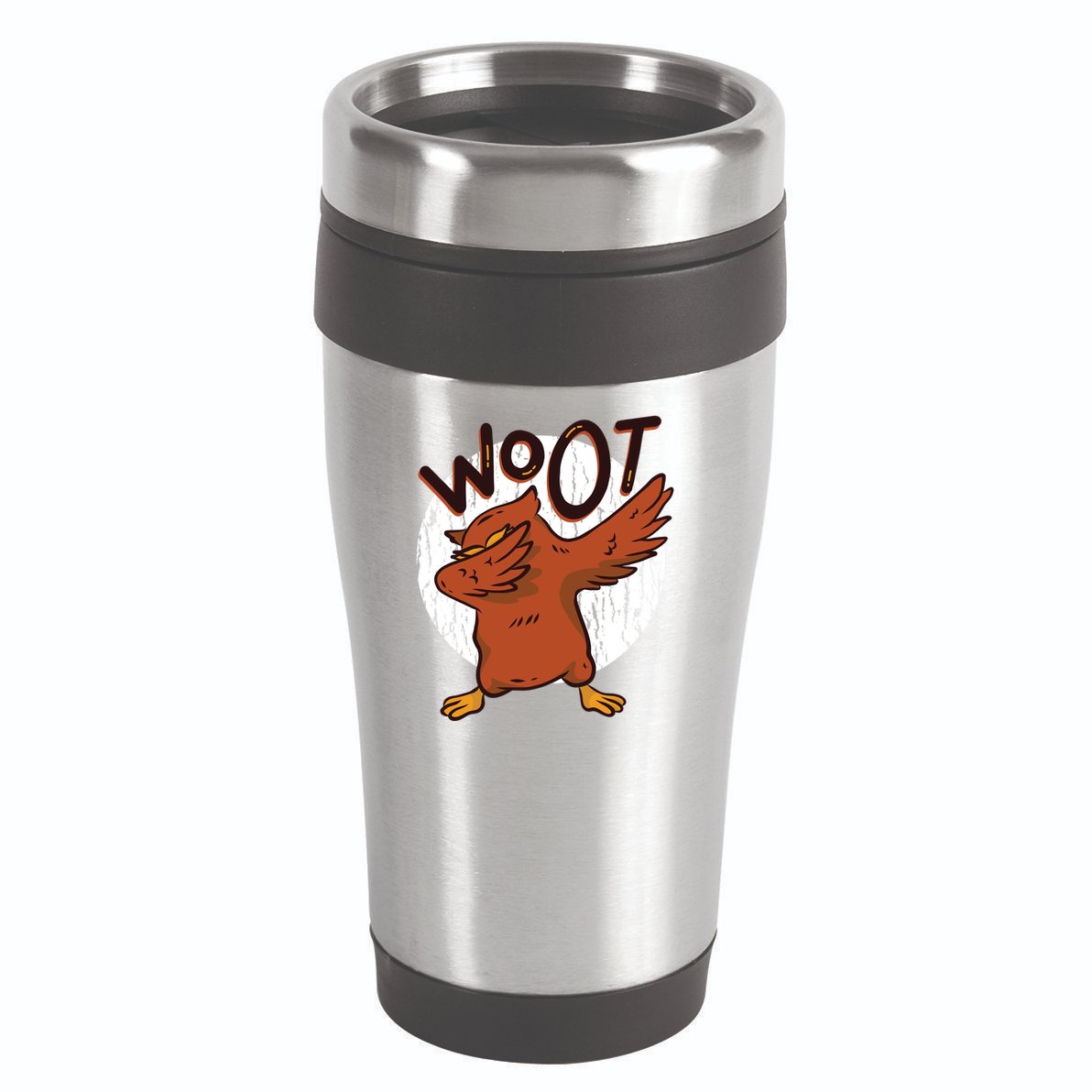 Dabbing Owl Woot 16oz Travel Tumbler