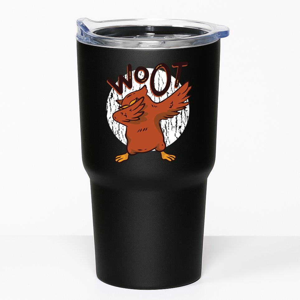 Dabbing Owl Woot Tumbler