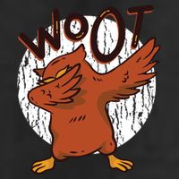 Dabbing Owl Woot 25L Jumbo Tote