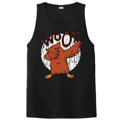 Dabbing Owl Woot PosiCharge Competitor Tank