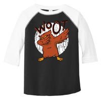 Dabbing Owl Woot Toddler Fine Jersey T-Shirt