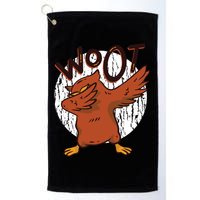Dabbing Owl Woot Golf Towel