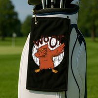 Dabbing Owl Woot Golf Towel