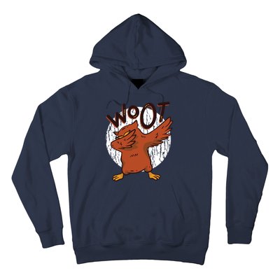 Dabbing Owl Woot Hoodie