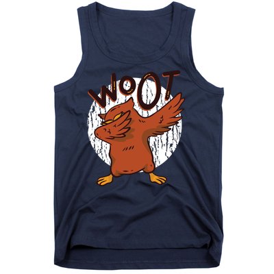 Dabbing Owl Woot Tank Top