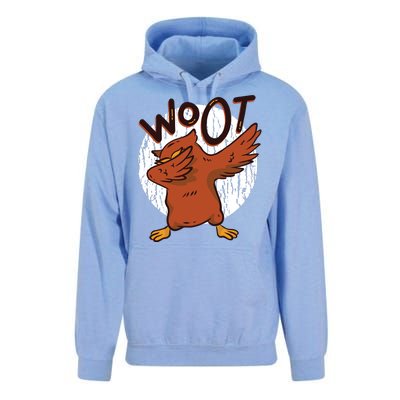 Dabbing Owl Woot Unisex Surf Hoodie