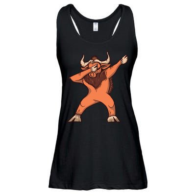 Dabbing Ox Ladies Essential Flowy Tank