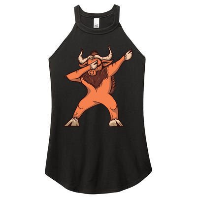 Dabbing Ox Women's Perfect Tri Rocker Tank