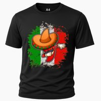 Dabbing Pepper Cinco de Mayo Cooling Performance Crew T-Shirt