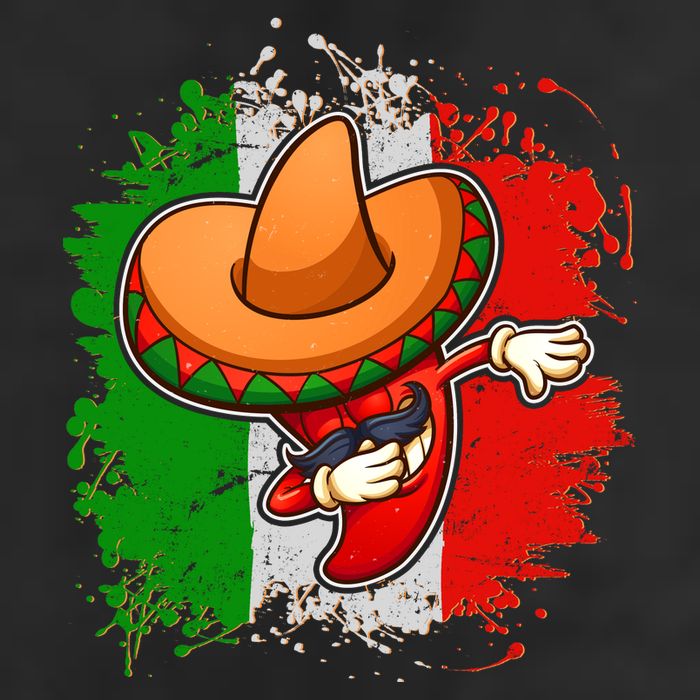 Dabbing Pepper Cinco de Mayo Adult Drive Performance Visor