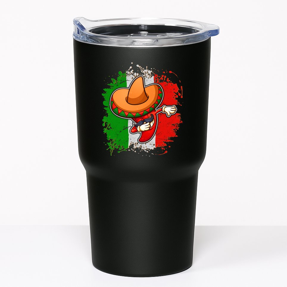 Dabbing Pepper Cinco de Mayo Tumbler