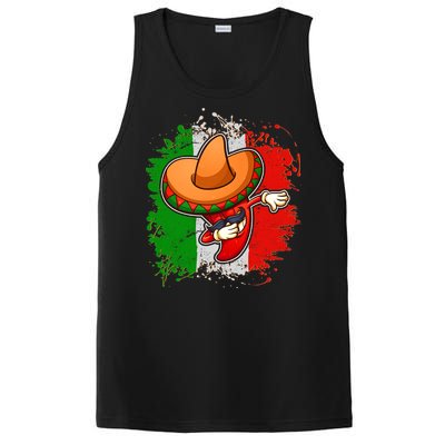 Dabbing Pepper Cinco de Mayo PosiCharge Competitor Tank