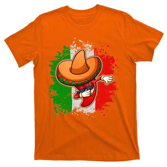 Dabbing Pepper Cinco de Mayo T-Shirt