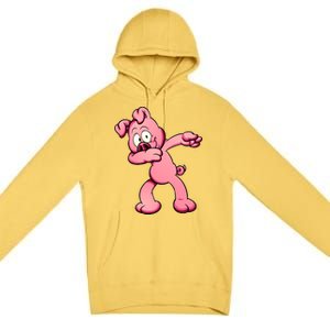 Dabbing Pig Premium Pullover Hoodie