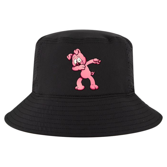 Dabbing Pig Cool Comfort Performance Bucket Hat