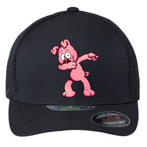 Dabbing Pig Flexfit Unipanel Trucker Cap