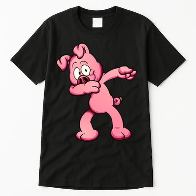 Dabbing Pig Tall T-Shirt