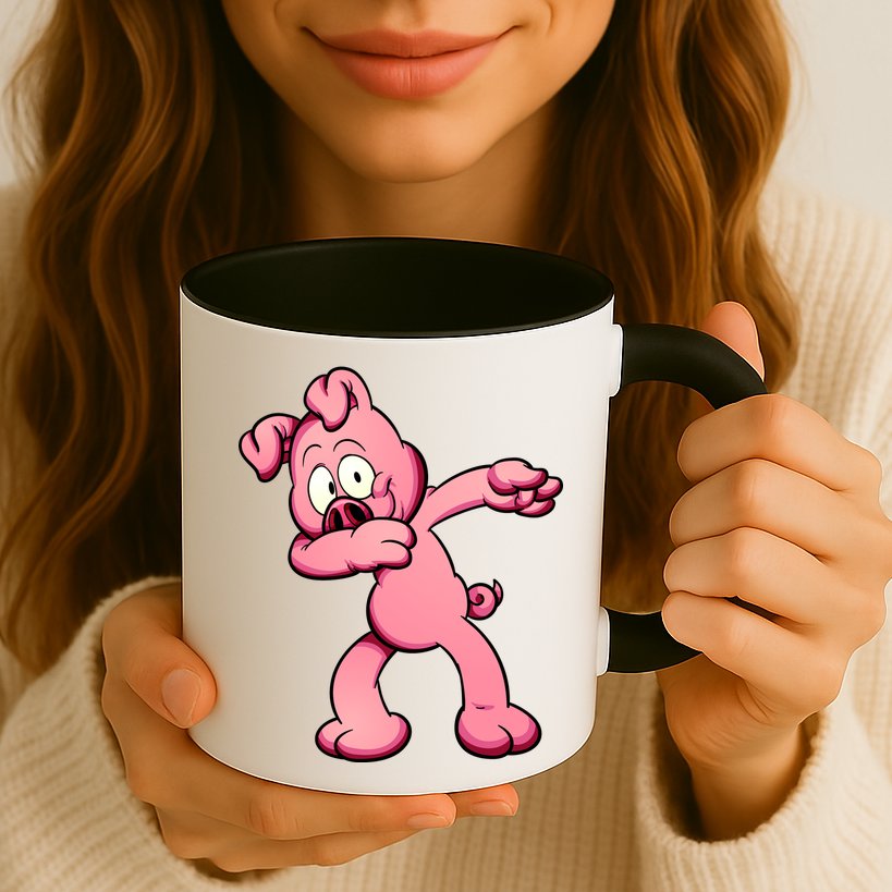 Dabbing Pig Mug